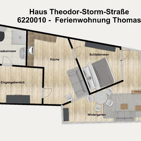 Haus Theodor-storm-strasse Thomas * 朗格奥